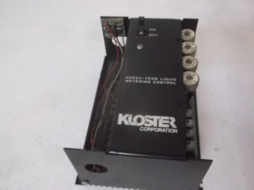 KLOSTER M8712-02-0722 DRIVE MODULE *USED*