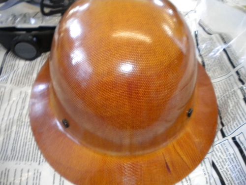 MSA Safety Works 475407 Skullgard Hard Hat w/ Fast-Trac Suspension &amp; Full Brim