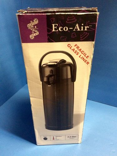 Service Ideas Eco-Air ECA22P 2.2L Glass Lined Airpot Dispenser