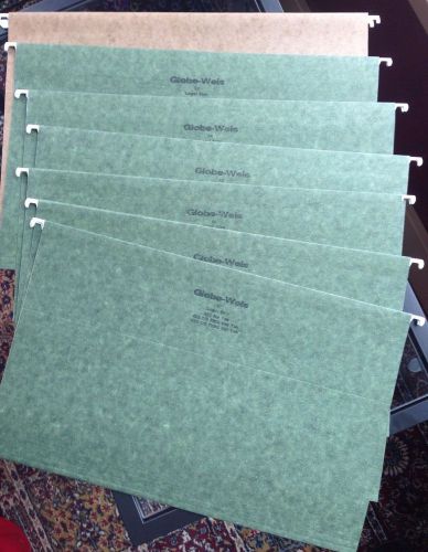 REDUCED Legal Size Hanging Folders Assorted Colors 25 Per Box New/Used 15 x 9