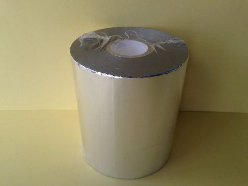 RIBBON for THERMAL TRANSFER PRINTERS - WAX, Color: SILVER