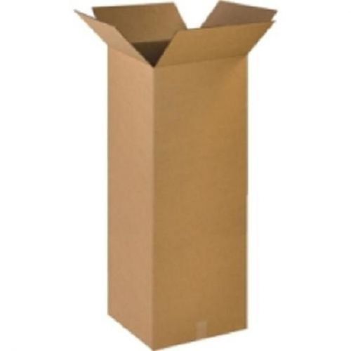 Corrugated cardboard tall shipping storage boxes 18&#034; x 18&#034; x 48&#034; (bundle of 10) for sale