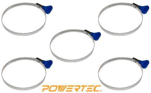 Powertec 70127 2.5-inch key hose clamp, 5-pack for sale