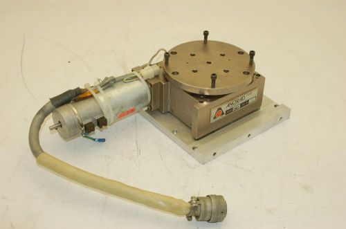 Anorad 2897 Rotating Stage 6&#034;D Table, EG&amp;G MT-2120-016BE DC Servo Motor