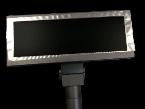 Customer Pole Display with USB Interface Black