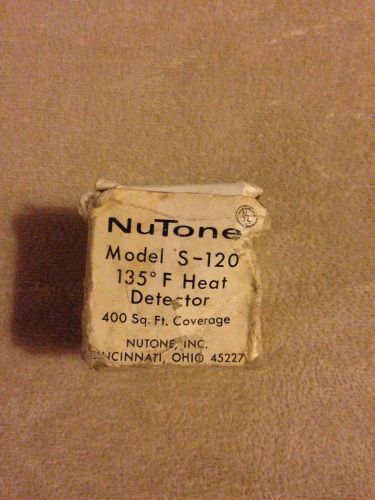 NuTone Model S-120 135 Degree F Heat Detector