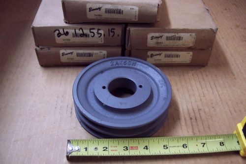 Browning 2 groove pulley, sheave, 2ak56h, lot of 5 for sale