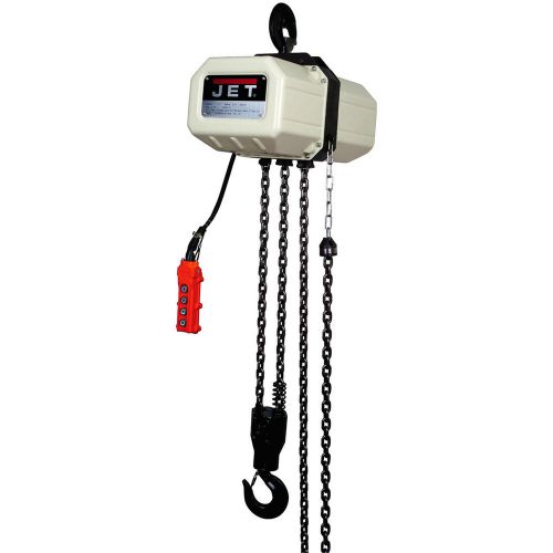 JET Electric Chain Hoist- 2 Ton Cap, 20Ft Lift, 1 Phase, Model# 2SS-1C-20
