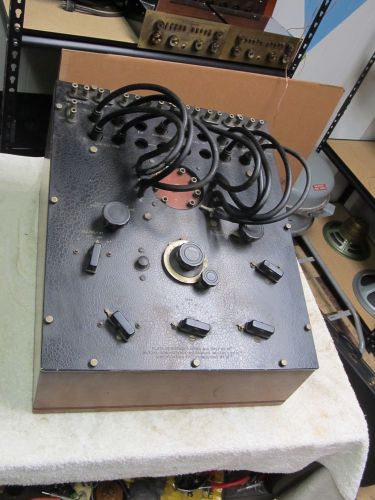 Rare vintage general radio 561-d vacuum tube bridge analyzer tester for sale