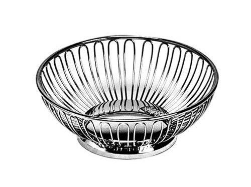 American metalcraft  (bss7)  6-5/8&#034; stainless steel round basket for sale