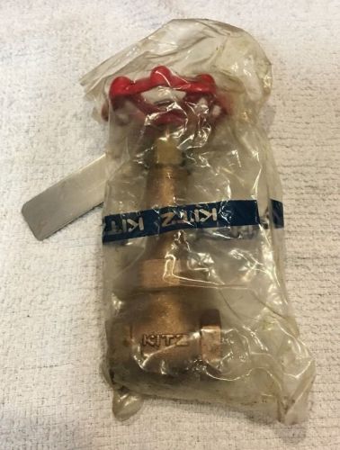 Kitz ak300lu no. 37 bronze gate valve 1/2 inch fpt  300 1000 wog  rising stem for sale