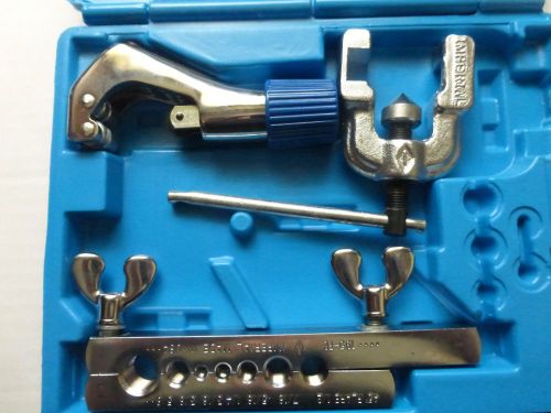 Imperial Eastman 45 degree Tubing Tool Kit, Flarer and Cutter 3/16&#034; and 1/2&#034;