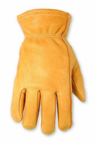 Custom Leathercraft 2079L Top Grain Deerskin Gloves, Large