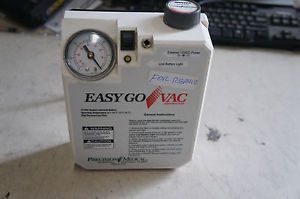 Precision Medical Easy Go Vac PM65HG Portable Aspirator **For Repair***