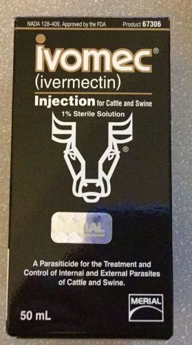 Ivomec injectible dewormer (50 ml) for sale