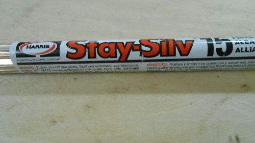 Stay silv 15 - brazing rods 15% silver - harris hvac grade - (27 rods) for sale