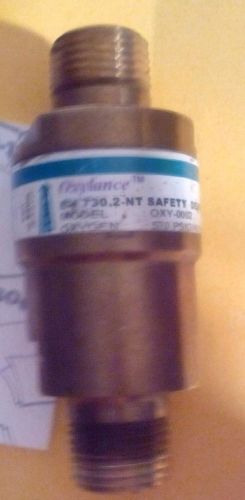 Oxylance 3/4 npt ends thermal shutoff