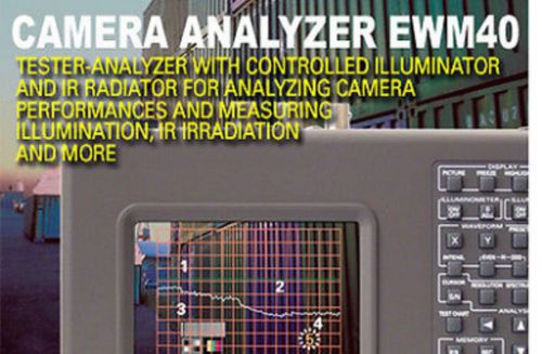 Elbex Spectrum,Waveform,Resolution, Vectorscope, Camera Analyzer EWM40 Pro