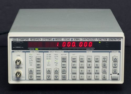 Stanford Research DS345 30MHz Synthesized Function Generator with GPIB/RS-232