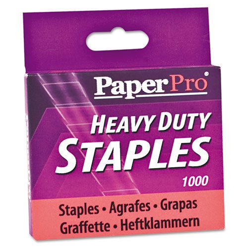 Heavy-duty staples, 1/2 inch leg length, 1,000/box for sale
