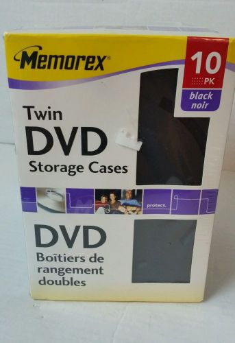 *New* Memorex Twin DVD Storage Cases
