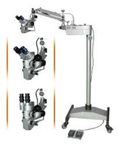ENT Microscope, with Halogen Cold Light Source, on Floor Stand