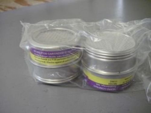 Aearo AO SAFETY R53HE - Organic Vapors w/ P100 Particulate Filter, 2 Pack