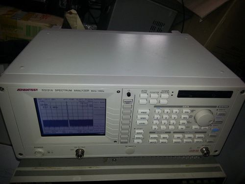 Advantest R3131A Spectrum Analyzer (Option 74) w/ Tracking Generator
