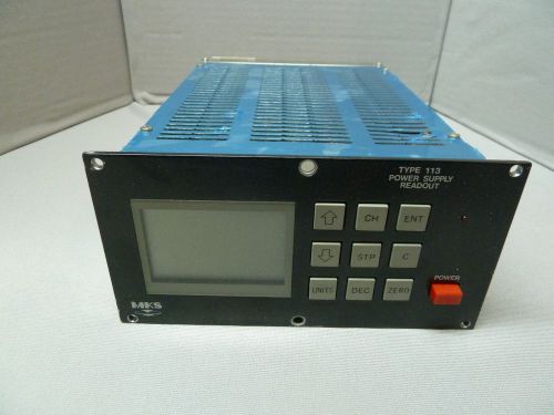 MKS Instruments Type 113 Power Supply Readout P/S Readout 113B-2
