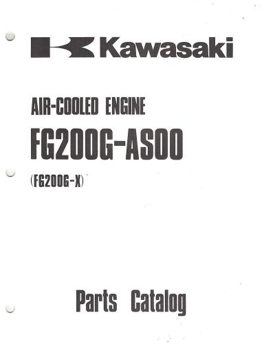 KAWASAKI  FG200G-AS00  AIR COOLED  ENGINES  PARTS  MANUAL