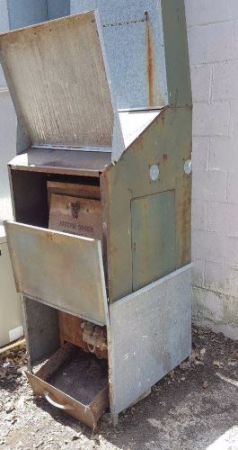 Incinerator - Vintage - Natural Gas for Trash Refuse Documents w Flue Encasement