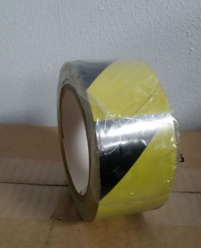 Presco A2SYBK36 Aisle Marking Tape, Yellow/Black 2X36
