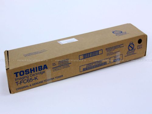 Genuine Toshiba T-FC65-K TFC65K Black Toner Cartridge E-STUDIO 5540C 6540C 6550C