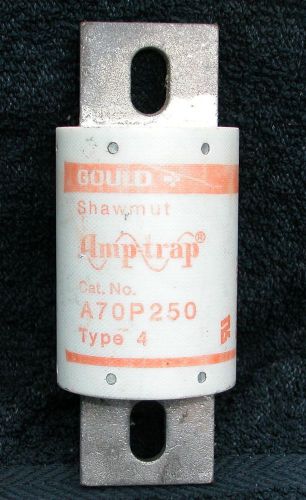 A70P250 Gould Shawmut semiconductor fuse NEW lot of 5