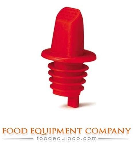 Tablecraft 33R Free Flow Pourer with screen red  - Case of 144