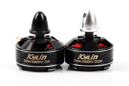 Kylin bl-2204-2300kv motor ccw/cw 1 pairs with fixed nut for fpv quadcopters for sale