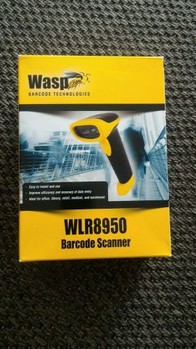 Wasp Barcode Scanner WLR8950, Wasp WLR8950 Bi-Color CCD Barcode Scanner with 6&#039;