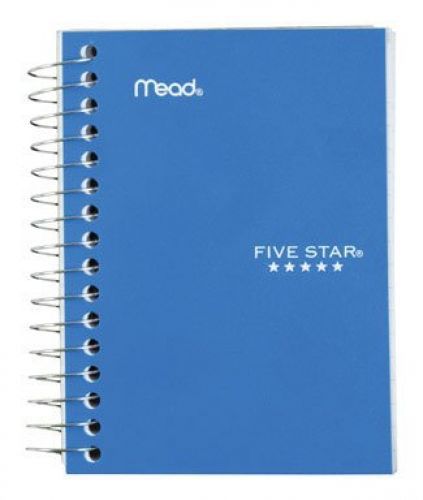 Mead 45388 &#034;Five Star&#034; Fat Lil&#039; College Ruled Wire Bound Notebook 5.5&#034;x4&#034;,