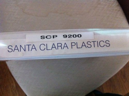 Santa Clare Plastics SCP 9200 Robot Ref. Guide