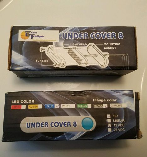 Extreme tactical dynamics under cover 8 led lights. Whelen, code 3, galls