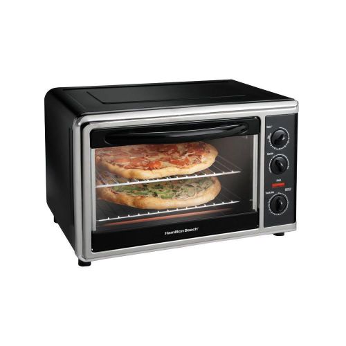 Hamilton Beach Countertop Oven, 2 Cooking Racks, Bake and Broil, 120 Volt, 31100
