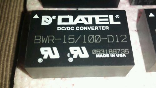 NEW Datel BWR-15/100-D12 DC to DC Converter