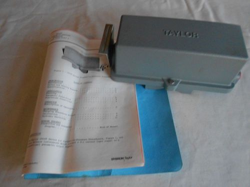 Taylor - Current to Pressure Transducer - Model 1401T - NOS