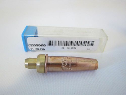 New victor 0333-0400 3-gpn size 1 propane natural gas cutting tip 03330400 for sale