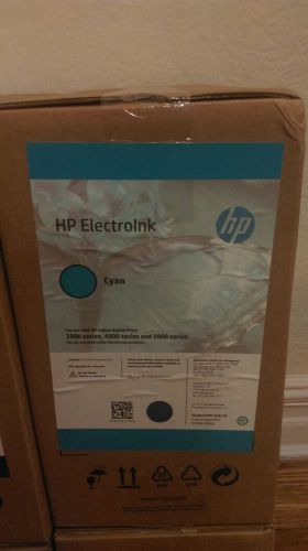 Genuine HP Indigo ElectroInk CYAN 3000 4000 5000 Series - Sealed