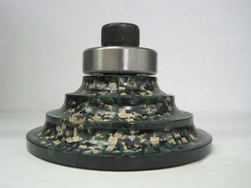 Zered router bits for granite - waterfall 30mm w/ metal bond #2 for sale