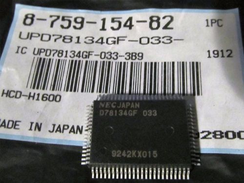8 Bit SIngle Chip Microcomputer,NEC,UPD78134GF-033,80 Pin QFP,8-759-154-82,1 Pc