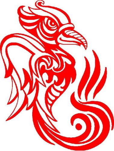 30 Custom Red Crow Art Personalized Address Labels