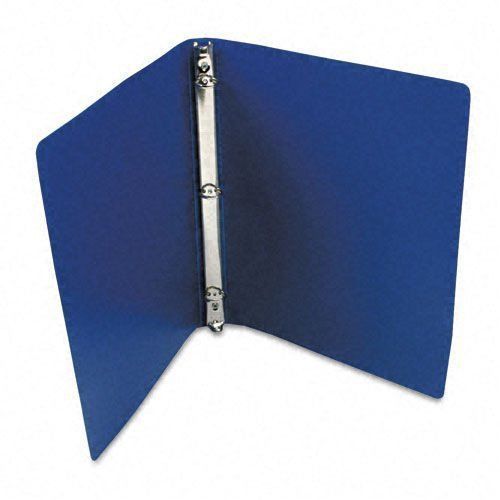 ACCO AccoHide Ring Binder 8.5 x 11 In 1 Inch Capacity, Semi-Rigid Cover Blue