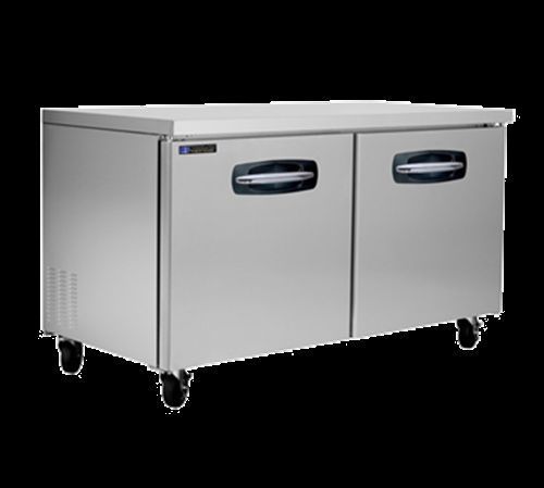 MasterBilt MBUF60 Fusion™ Undercounter Freezer two-section 16.5 cu.ft.